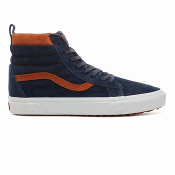 Férfi Vans Suede Sk8-Hi MTE Magasszárú Cipő VA4680791 Kék